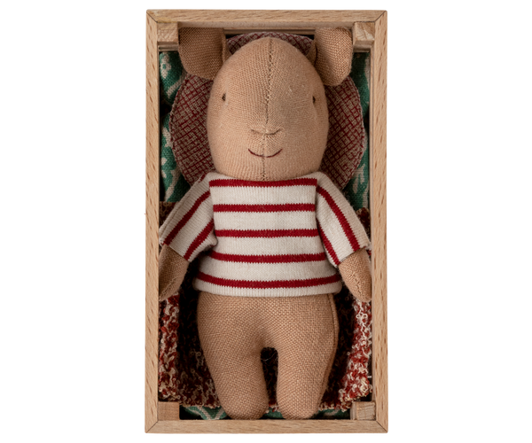 Jucarie Textila - Purcel Fetita - Baby in box - Maileg