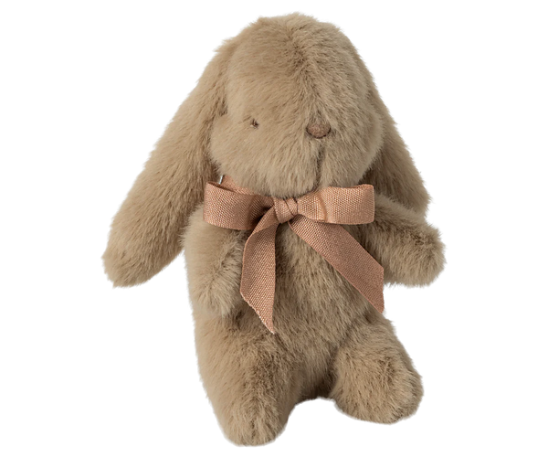 Jucarie textila de plush- Bunny Mini - Dusty brown