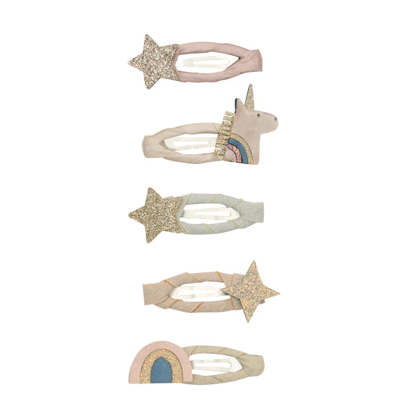 Mini clame clic clac - Celeste unicorn - Mimi&Lula