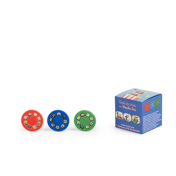 Set 3 Diapozitive pentru Lampă de Povești – Moulin Roty