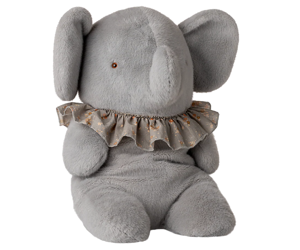 Elefant de pluș Mare – Albastru/Gri - Maileg