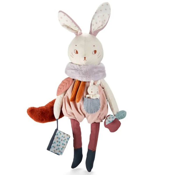 Jucarie Textila - Après la Pluie Activity Rabbit - Moulin Roty