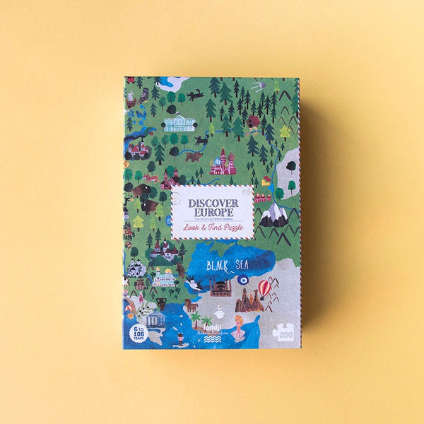 Puzzle - Descopera Europa - Londji