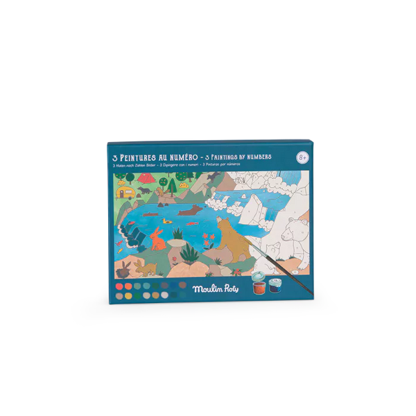 Picturi pe numere – Exploratorul - Moulin Roty