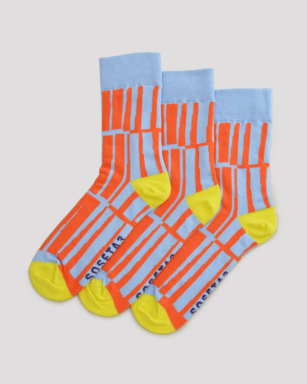 Sosete adulti - Orange Twist - Soseta3